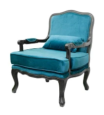 стильное Полукресло модерн Nitro голубой цвет в Краснодаре