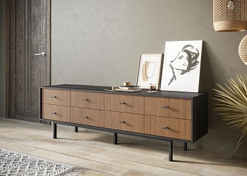 Комод с восемью ящиками 