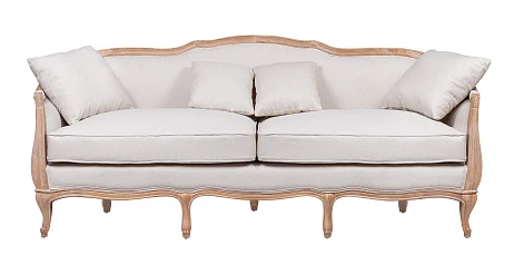 красивый Прямой диван Darcy 3 V2 бежевый в Краснодаре