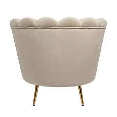 купить Низкое кресло ракушка Pearl Taupe в Краснодаре