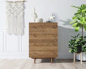 Комод "Boho" на 4 ящика джангл арт BH10 в Краснодаре