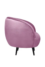 Мягкое кресло Small Benee Pink на черных ножках в интернет-магазине в Краснодаре