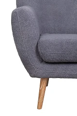 Низкое кресло Fuller Grey Boucle в Краснодаре