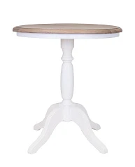 Журнальный столик круглый Valent White на заказ в Краснодаре