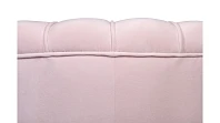 заказать Низкое кресло ракушка Pearl розовый V2 на черных ножках в Краснодаре
