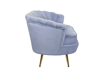 купить красивые Трехместный диван ракушка Pearl Triple Blue в интернет-магазине в Краснодаре