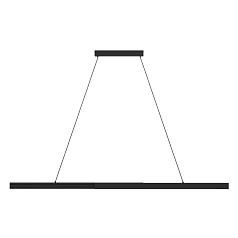 заказать стильные 390368 Люстра диммируемая MONTEBUONO, 2X10W (LED), 3000K, 2600lm, L1800, B65, H1500, сталь, анодированный черный/пластик, белый в Краснодаре