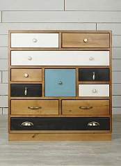 стильный Комод для белья «Aquarelle Birch» 10 ящиков арт RE-19ETG/4 на заказ в Краснодаре