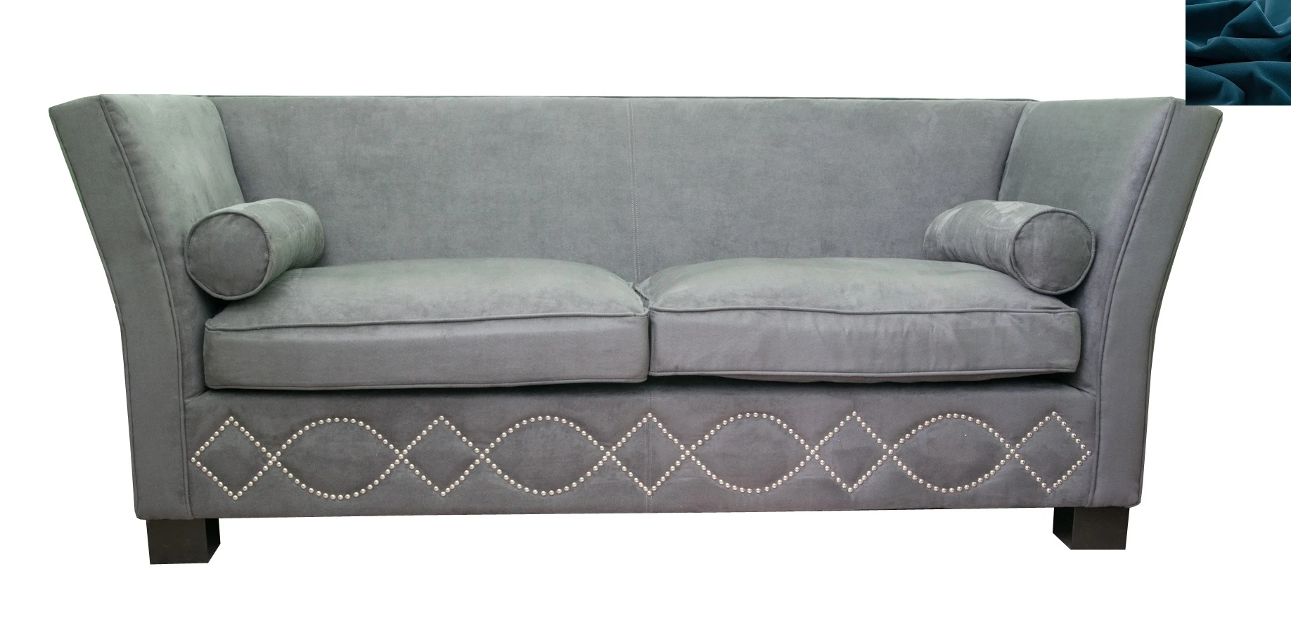 фото Диван арт-деко Volte Blue цвет синий в Краснодаре