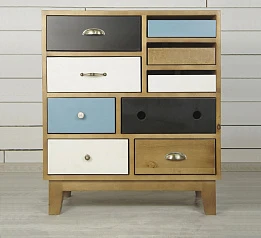 красивый Комод «Aquarelle Birch» 9 ящиков арт RE-18ETG/4 в Краснодаре