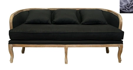 стильный Диван ретро Nora серый на заказ в Краснодаре