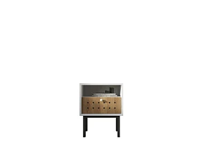 купить Тумбочка с ящиком KOTO арт KT01 Белый в Краснодаре