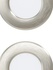 фото 99141 Светодиодный комплект встраиваемых светильников FUEVA 5, 3х2,7W (LED), ?86, ET26, 3х300lm, 3000K, ст в интерьере в Краснодаре