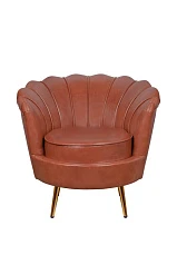 купить стильное Низкое кресло ракушка Pearl Brown в Краснодаре