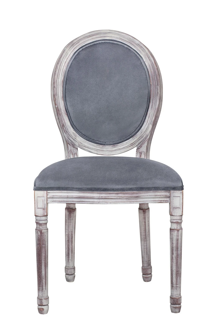 купить красивые Дизайнерский обеденный стул модерн Volker Old Grey V3 в интернет-магазине в Краснодаре