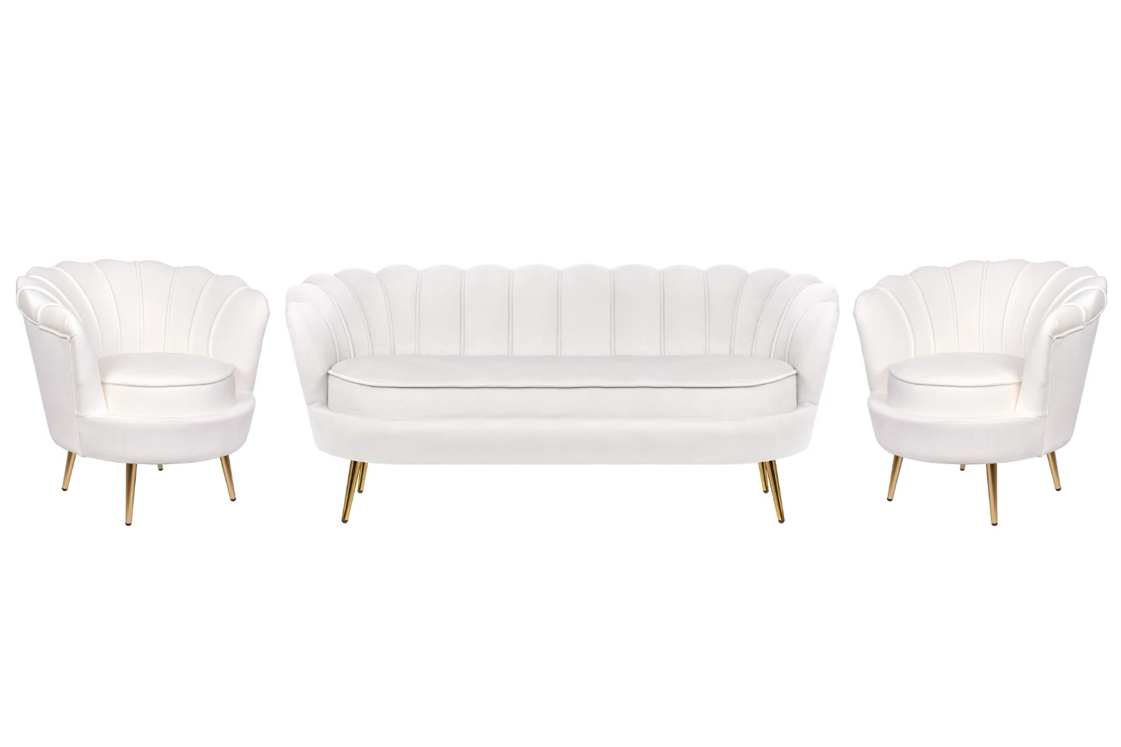 фото Комплект кресел и дивана ракушка Pearl Triple Beige в Краснодаре
