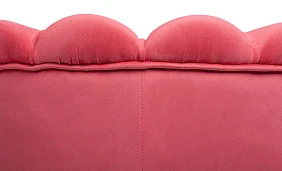 красивое Низкое кресло ракушка Pearl Karmin на заказ в Краснодаре