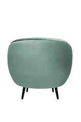 купить Мягкое кресло Small Benee Green на черных ножках в Краснодаре