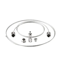 фото 61355 Аксессуар для подвесного светильника SALOBRENA 1, L1300, сталь, хром (комплект 2шт.) в Краснодаре