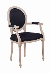 Мягкий стул с подлокотниками Delo Arm Black на заказ в Краснодаре