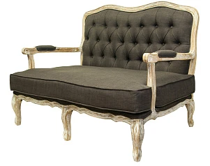 Прямой диван модерн Yareli Brown V2 голубой на заказ в Краснодаре