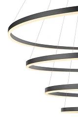 Люстра Orblaze 4 rings 1000 black в Краснодаре