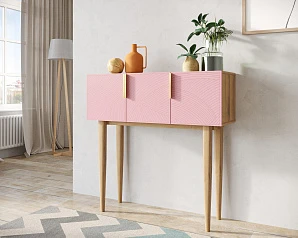 заказать Консоль с тремя дверками "Line" LN15/GR1/pink в интернет-магазине в Краснодаре