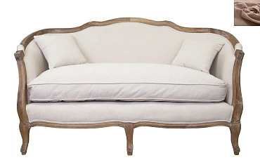 стильный Классический двухместный диван Darcy 2 ампир в Краснодаре