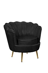 заказать стильные Низкое кресло ракушка Pearl Black V2 в Краснодаре