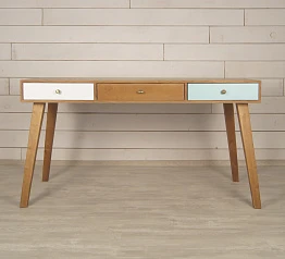 купить Рабочий стол "Aquarelle Birch" с тремя ящиками арт RE-36ETG в Краснодаре