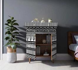 стильный Комод "Berber" большой принт 19 арт BB12/Print_19 на заказ в Краснодаре
