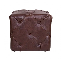 заказать Дизайнерский пуф Amrit Brown Leather в Краснодаре
