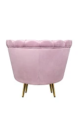 Кресло ракушка Pearl Pink в интерьере в Краснодаре