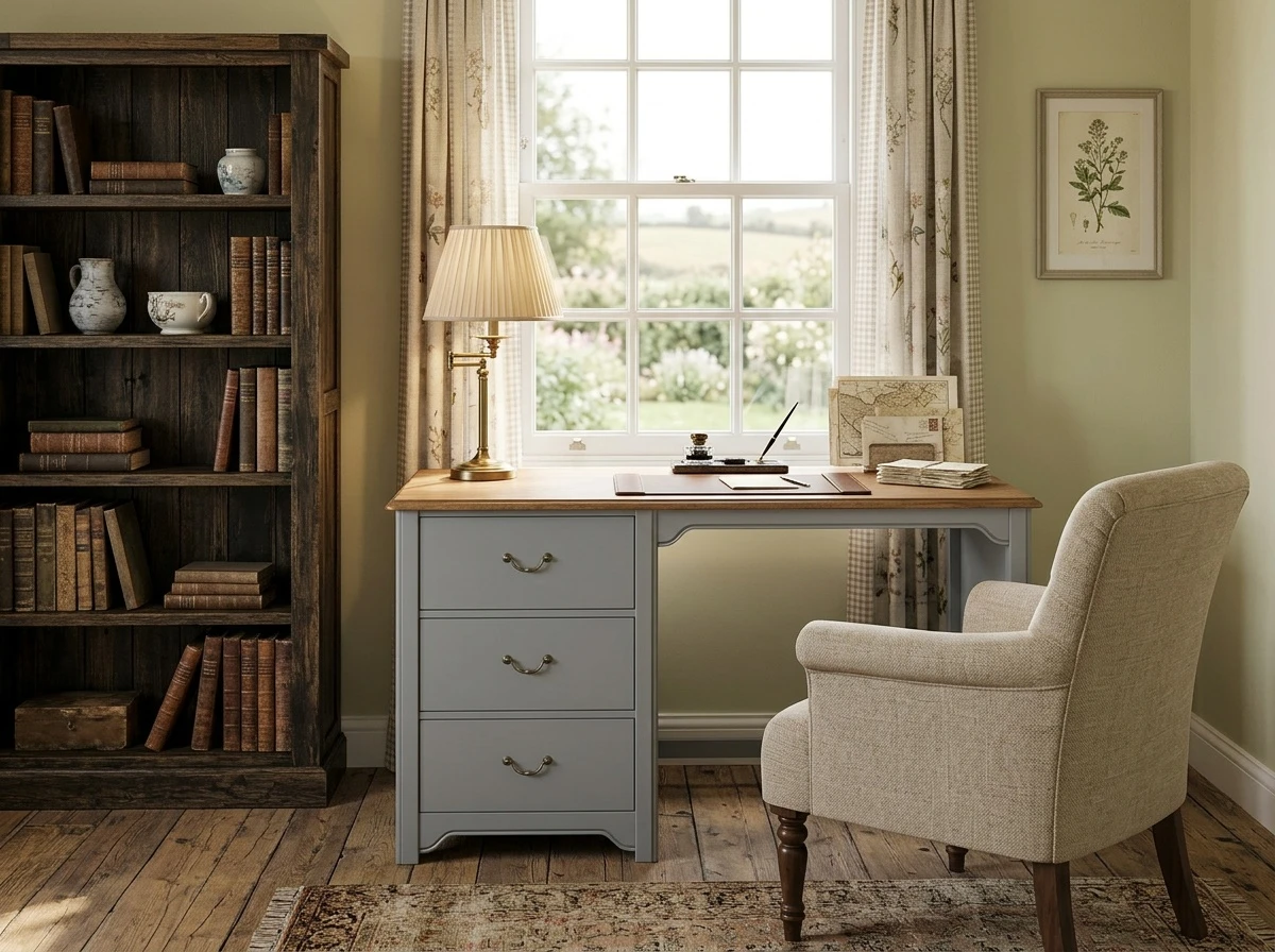 красивый Рабочий стол с ящиками "Оливия (Olivia)" арт GB3002/7040 в Краснодаре