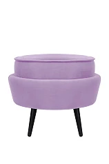 купить красивые Пуф Pearl Adorn Purple на черных ножках в Краснодаре