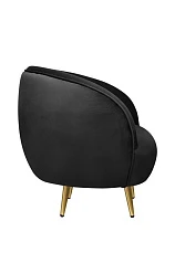 фото Мягкое кресло для гостиниц Small Benee Black в интерьере в Краснодаре