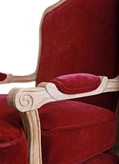 заказать стильное Полукресло модерн Nitro цвет бордовый в Краснодаре