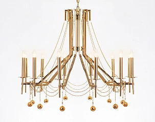 купить красивые Люстра Rocco Gold 12 в интернет-магазине в Краснодаре