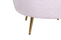 стильное Низкое кресло Pearl Pink Boucle в Краснодаре