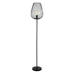 49474 Торшер NEWTOWN, 1x60W (E27), ?275, L235, H1595, сталь, черный в Краснодаре