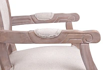 купить красивый Мягкий стул с подлокотниками Volker Arm Beige V2 в интернет-магазине в Краснодаре