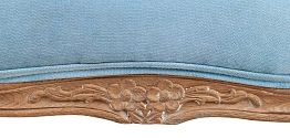 купить стильное Мягкое полукресло с подлокотниками Aldo Light Blue в Краснодаре