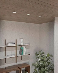 фото 900816 Встраиваемый светильник CAROSSO, 35W (GU10), ?93, алюминий, белый в Краснодаре