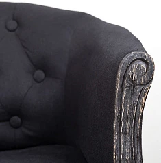 фото Низкое кресло ретро Kandy Black Old в Краснодаре