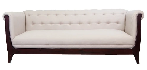 Прямой диван Delvin бежевый в интернет-магазине в Краснодаре