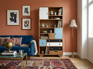 Стеллаж "Акварель (Aquarelle)" арт RE-17ETG/4 в Краснодаре