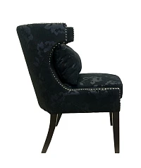 Мягкое полукресло с подлокотниками Suza Black в Краснодаре