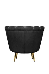 заказать стильные Низкое кресло ракушка Pearl Black V2 в Краснодаре