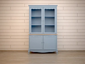 красивый Буфет "Leontina Blue" двухстворчатый  арт ST9332B на заказ в Краснодаре