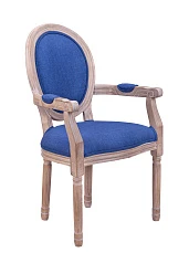 Мягкий стул с подлокотниками Volker Arm Original Blue в Краснодаре